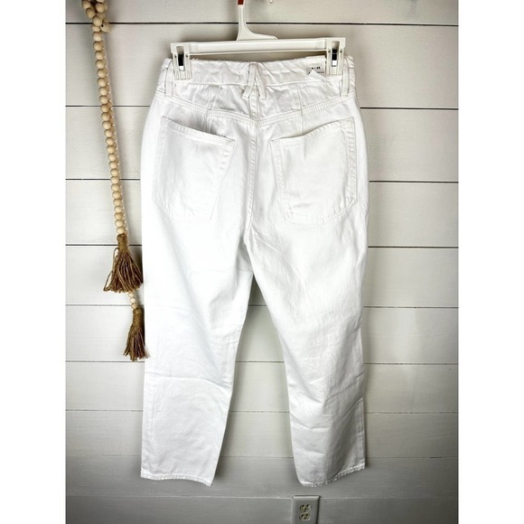 NWT Good American 90's Duster High waist jean White sz 2 - Picture 5 of 7